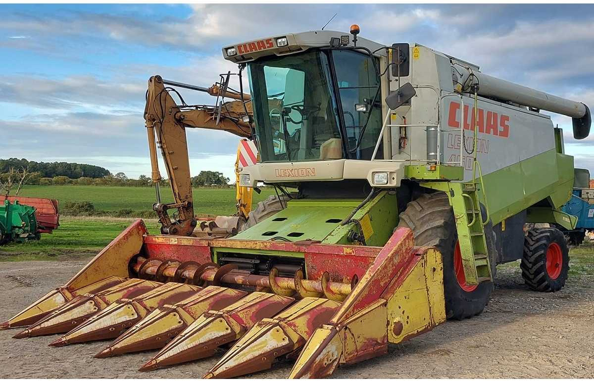 Claas Lexion 460 - 联合收割机:图3 Claas Lexion 460 - 联合收割机:图3