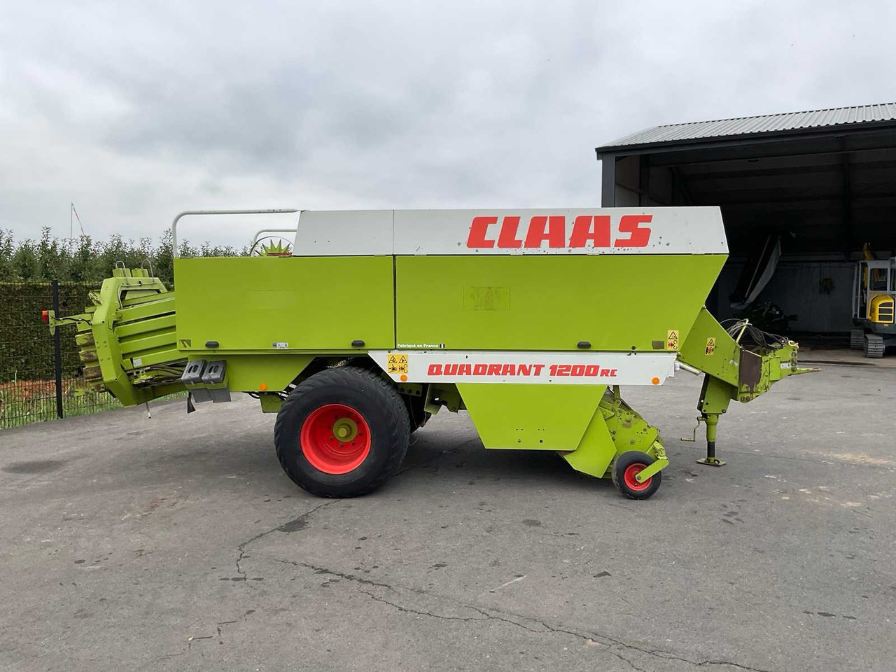 Claas Quadrant 1200 RC - 方形打包机:图4 Claas Quadrant 1200 RC - 方形打包机:图4