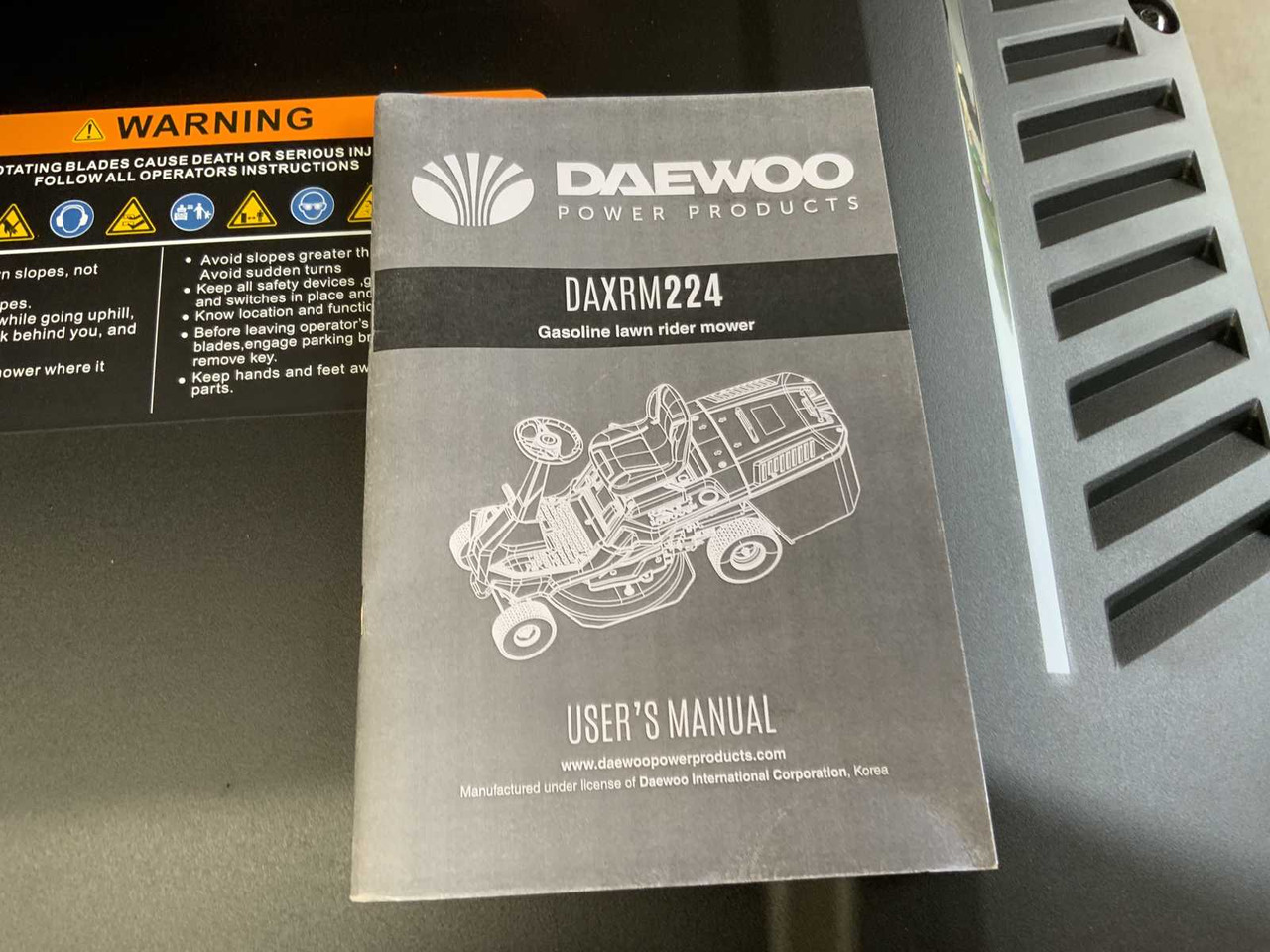 园林割草机 Daewoo DAXRM224：图8