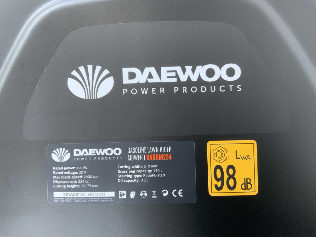 园林割草机 Daewoo DAXRM224：图6