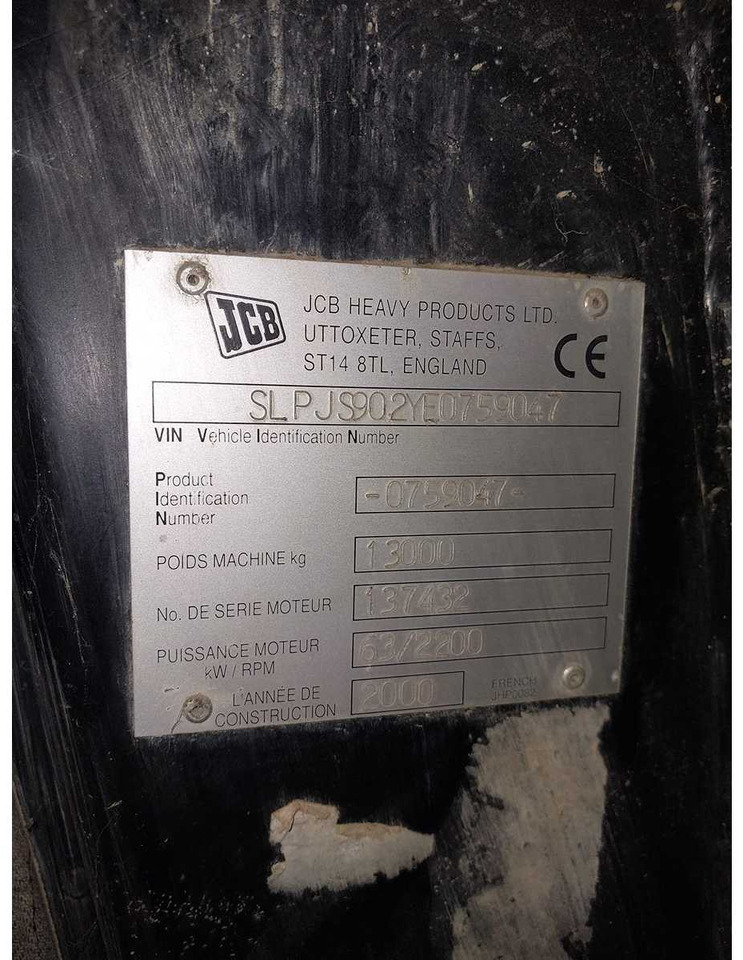 JCB - 2000 - JS130 - CRAWLER EXCAVATOR - 挖掘机:图5 JCB - 2000 - JS130 - CRAWLER EXCAVATOR - 挖掘机:图5