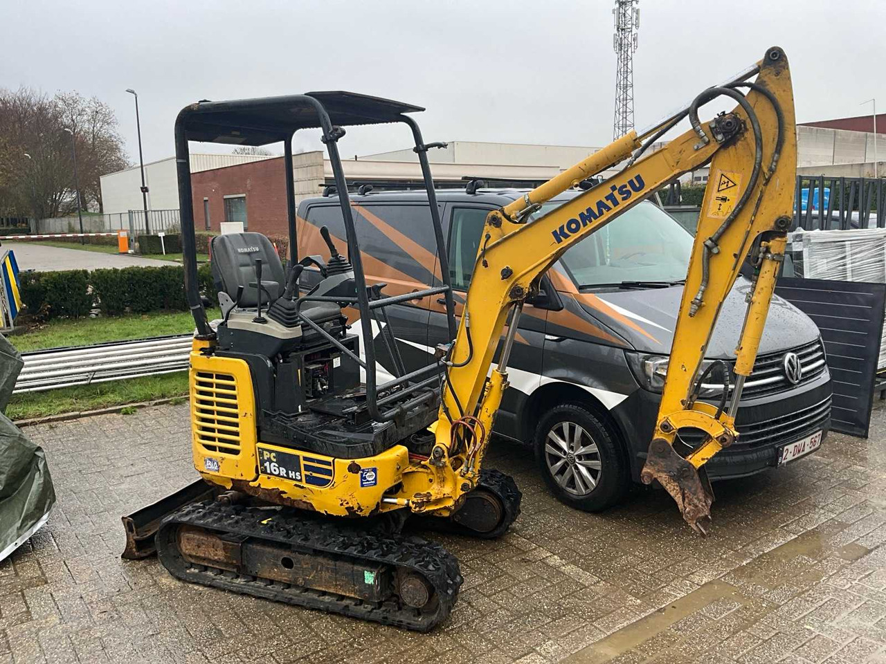 KOMATSU PC 16RHS MINI EXCAVATOR - 小型挖掘机:图1 KOMATSU PC 16RHS MINI EXCAVATOR - 小型挖掘机:图1