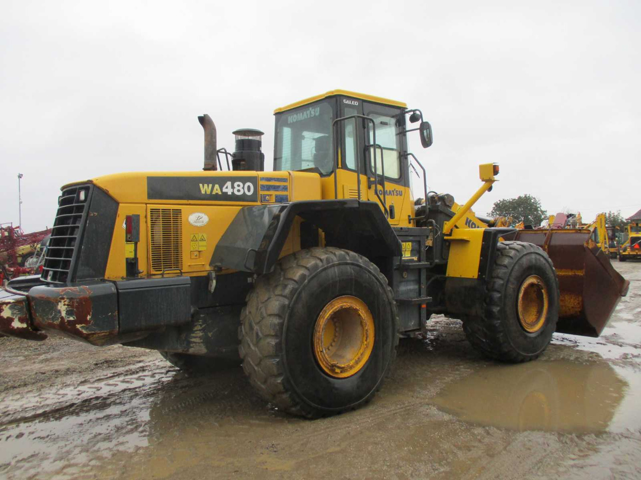 KOMATSU WA 480 5H WHEEL LOADER - 轮式装载机:图5 KOMATSU WA 480 5H WHEEL LOADER - 轮式装载机:图5