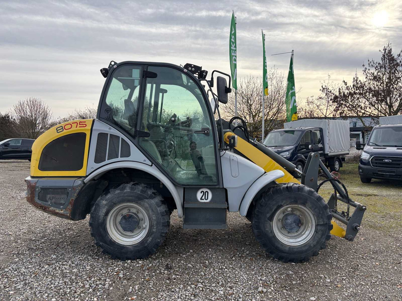 KRAMER 8075 BACKHOE LOADER - 反铲装载机:图4 KRAMER 8075 BACKHOE LOADER - 反铲装载机:图4