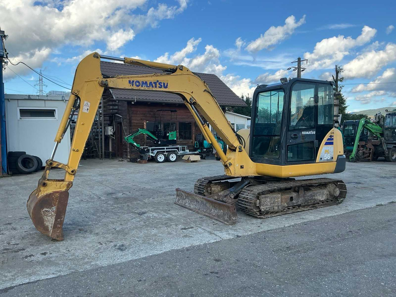 Komatsu PC 56 -7 - 小型挖掘机:图2 Komatsu PC 56 -7 - 小型挖掘机:图2