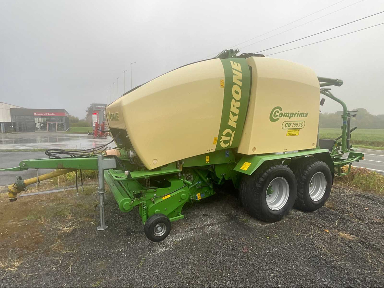 Krone Comprima CV 150 XC - 圆形打包机:图2 Krone Comprima CV 150 XC - 圆形打包机:图2