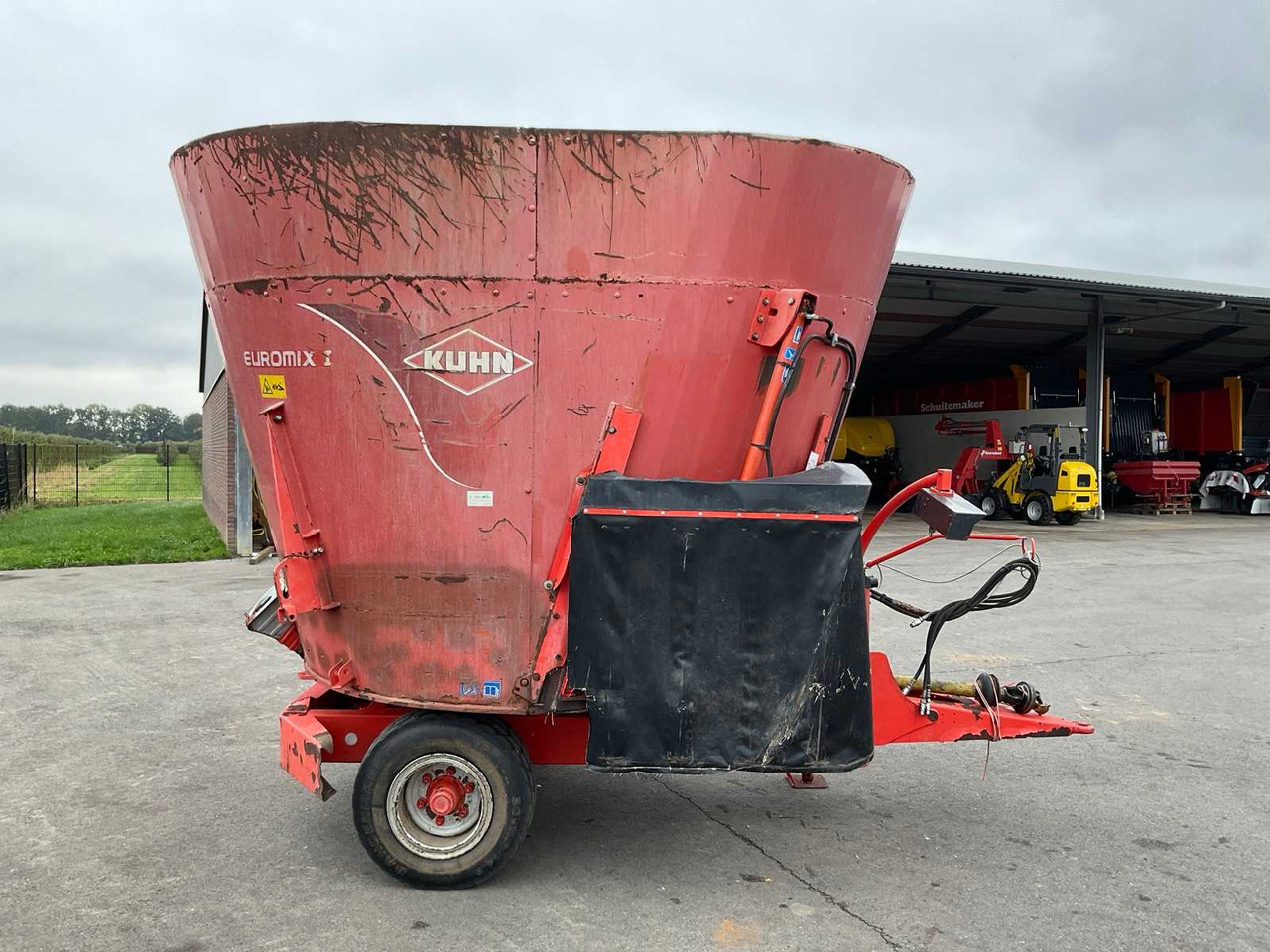 Kuhn Euromix 1270 - 饲料搅拌车:图4 Kuhn Euromix 1270 - 饲料搅拌车:图4