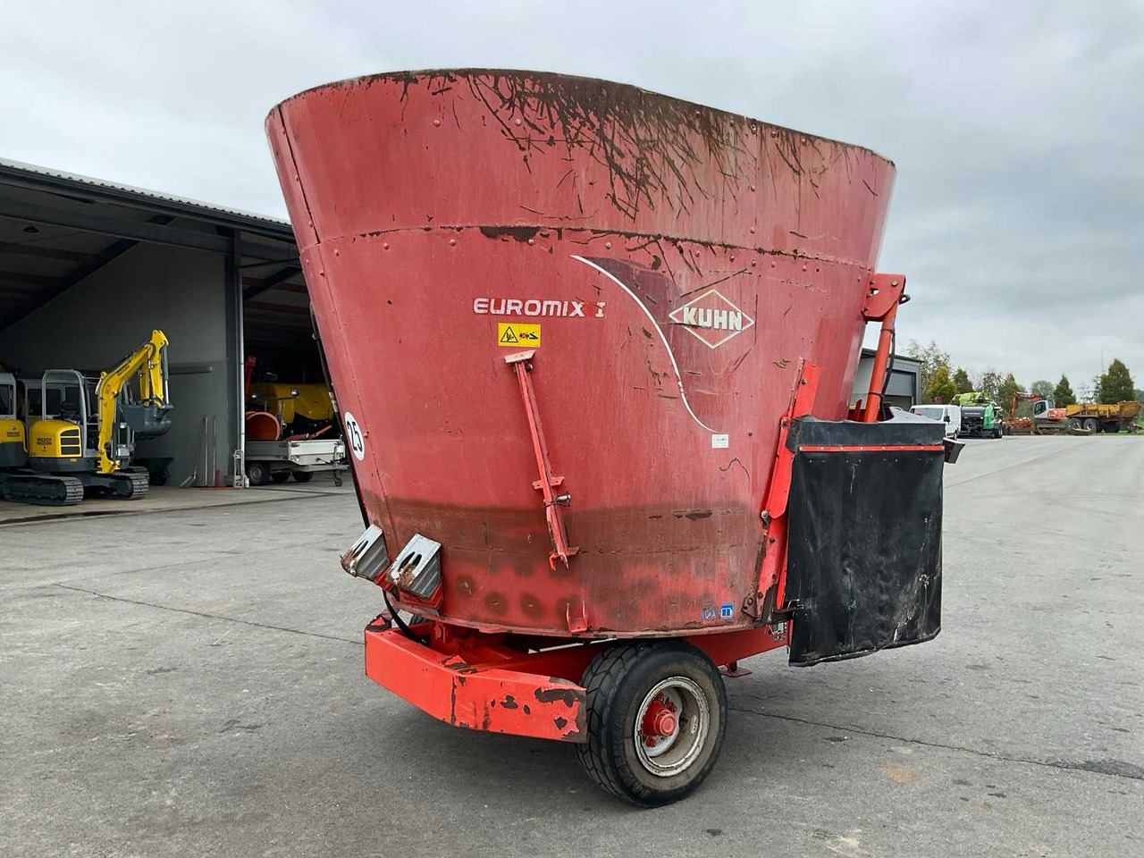 Kuhn Euromix 1270 - 饲料搅拌车:图5 Kuhn Euromix 1270 - 饲料搅拌车:图5