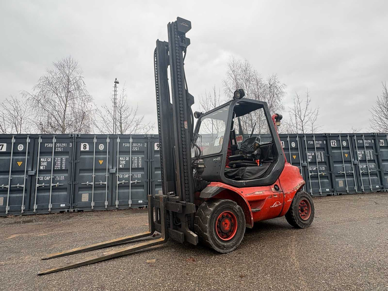 LINDE H80T-03 – FORKLIFT (2004) - 叉车:图1 LINDE H80T-03 – FORKLIFT (2004) - 叉车:图1