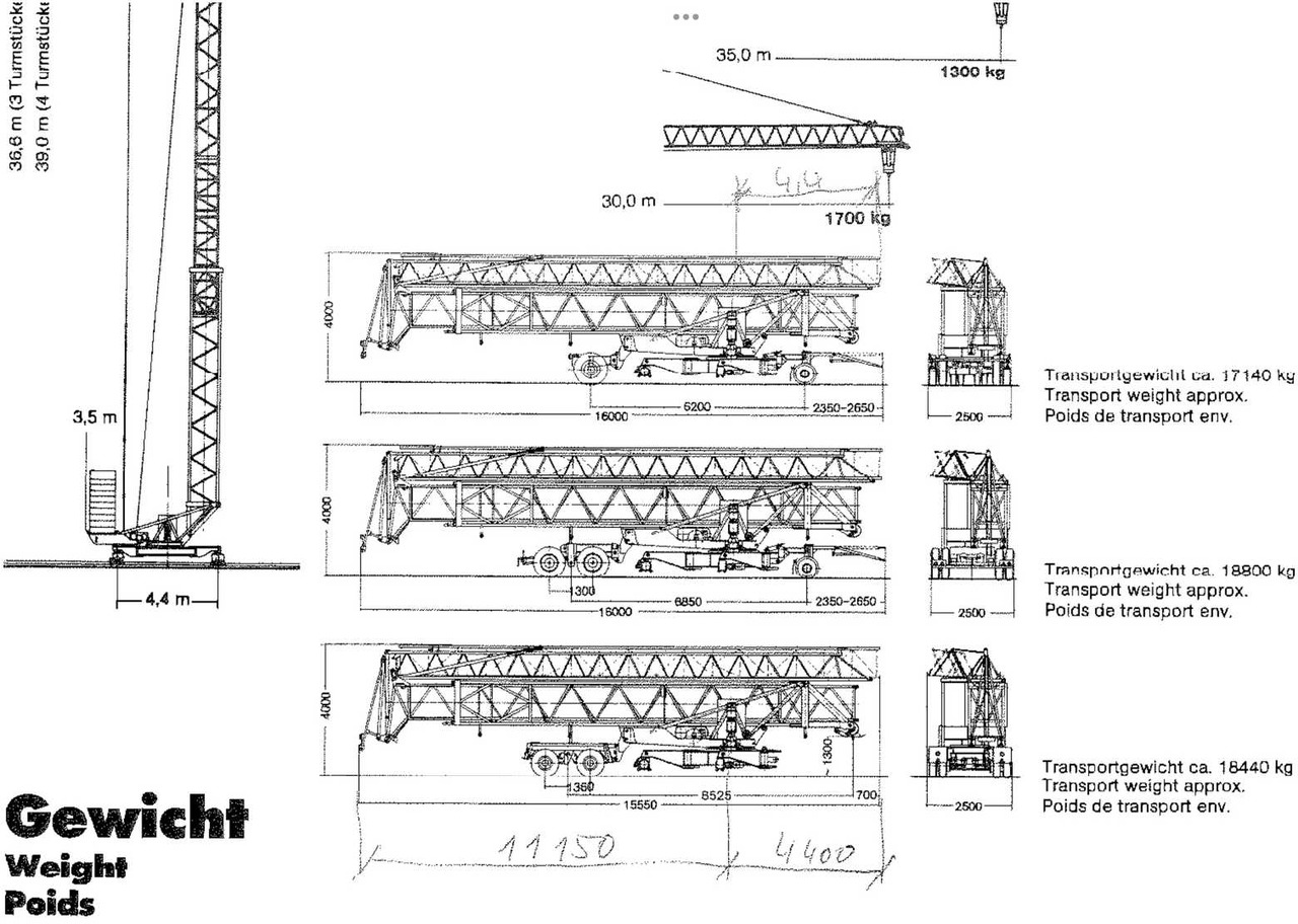 塔式起重机 Liebherr 50 K：图10