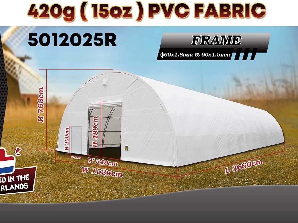 Rhino-Cross-Shelter 5012025R - 36,6x15,25x7,625 m - 储罐:图2 Rhino-Cross-Shelter 5012025R - 36,6x15,25x7,625 m - 储罐:图2
