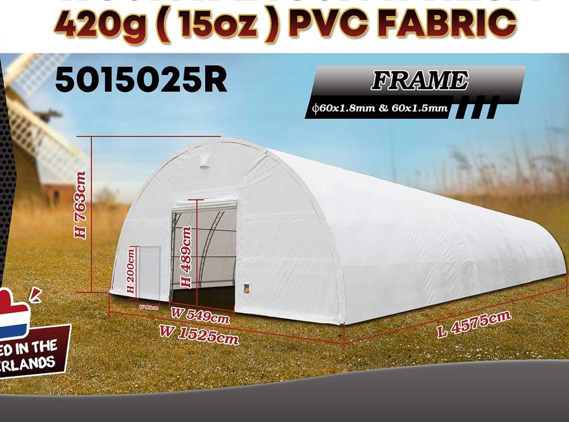 Rhino-Cross-Shelter 5015025R - 45,75x15,25x7,625 m - 储罐:图2 Rhino-Cross-Shelter 5015025R - 45,75x15,25x7,625 m - 储罐:图2