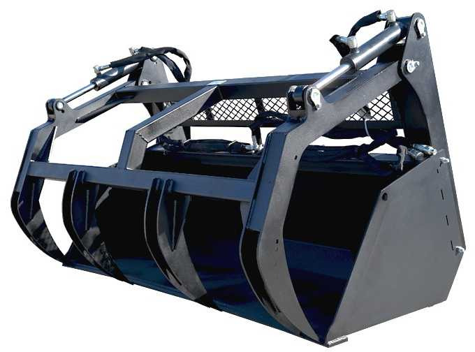 Rhino-cross 82 inch grapple Bucket grijp bak - 附件 适用于 建筑机械:图1 Rhino-cross 82 inch grapple Bucket grijp bak - 附件 适用于 建筑机械:图1