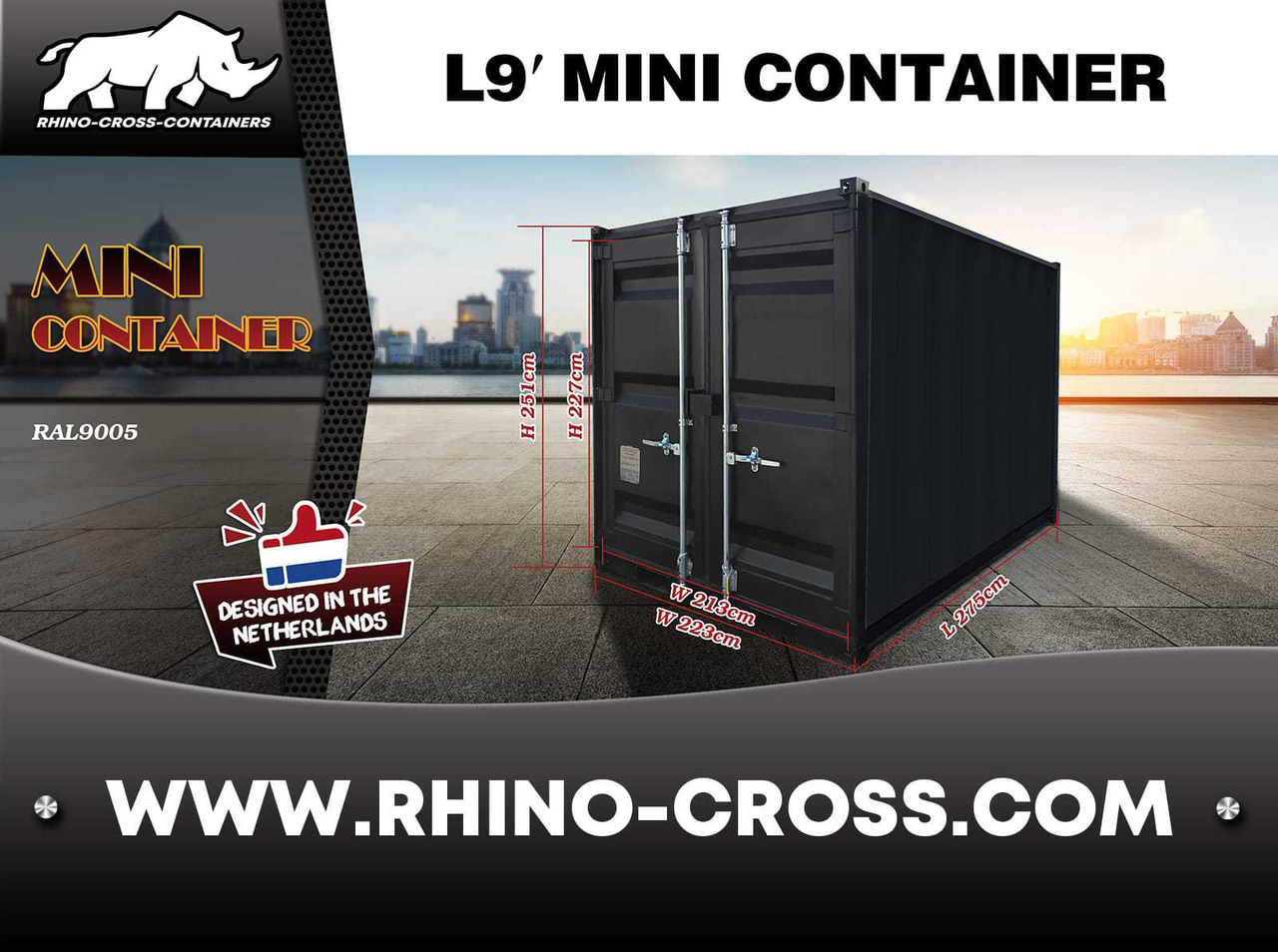 货运集装箱 Rhino-cross-containers 9ft：图8