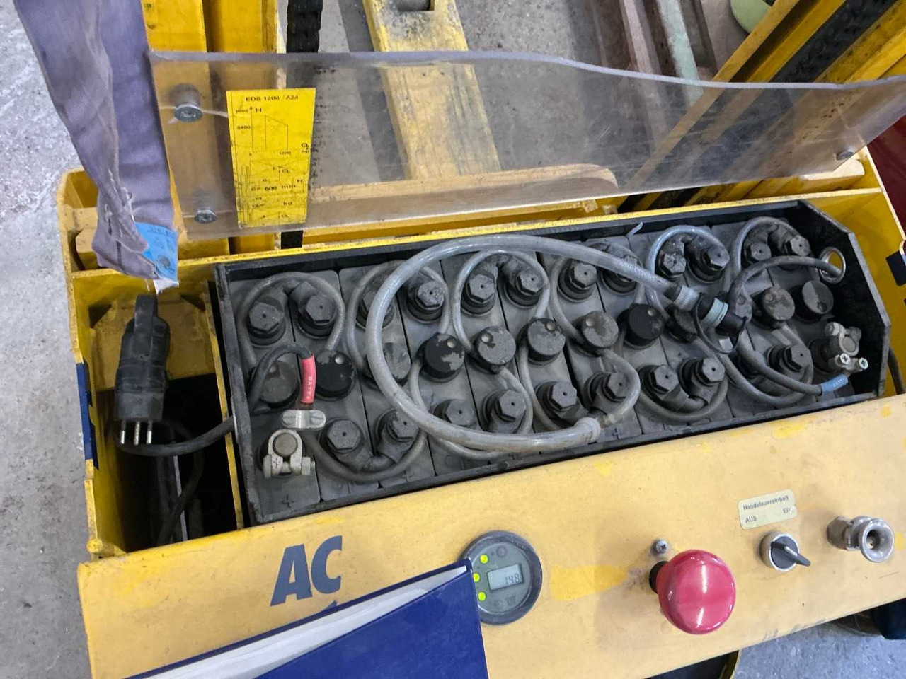 STÖCKLIN EDS 1200 AC PEDESTRIAN STACKER - 叉车:图1 STÖCKLIN EDS 1200 AC PEDESTRIAN STACKER - 叉车:图1