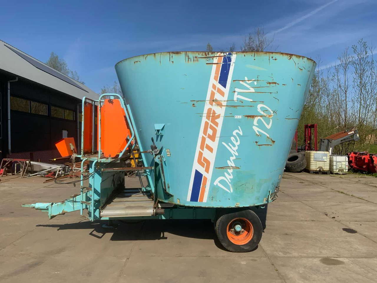 Storti Dunker TVs 120 - 饲料搅拌车:图2 Storti Dunker TVs 120 - 饲料搅拌车:图2