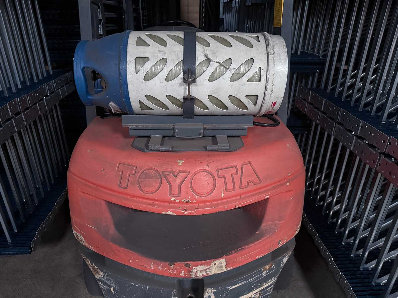 叉车 TOYOTA FORKLIFT WITH 4TH VALVE-FORK POSITIONER-SIDESHIFT-470CM HIGH-LOW HOURS 6445：图15
