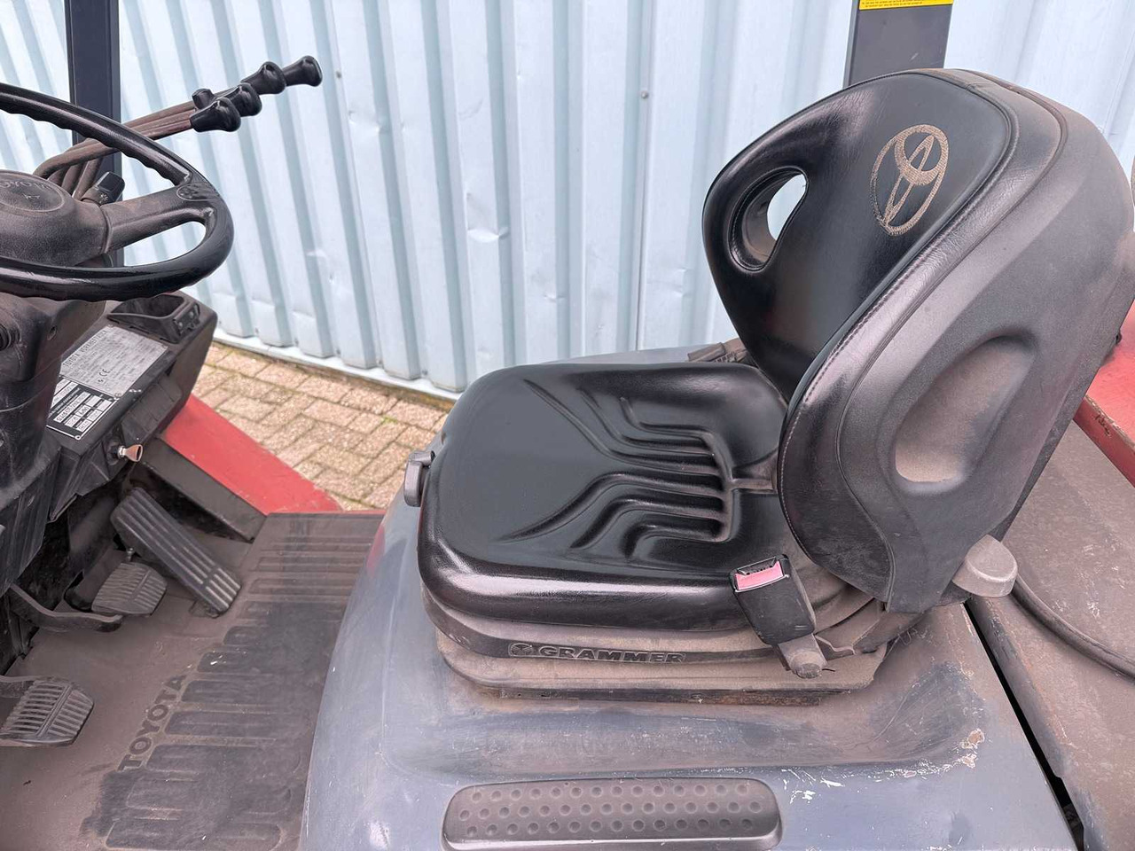 叉车 TOYOTA FORKLIFT WITH 4TH VALVE-FORK POSITIONER-SIDESHIFT-470CM HIGH-LOW HOURS 6445：图10