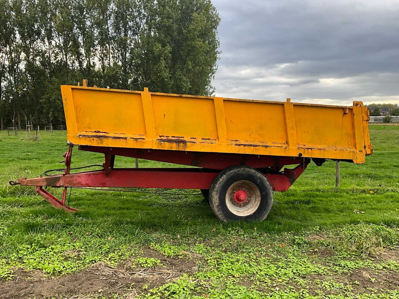 Tipping trailer 9ton - 农场自卸拖车/ 自卸车:图2 Tipping trailer 9ton - 农场自卸拖车/ 自卸车:图2