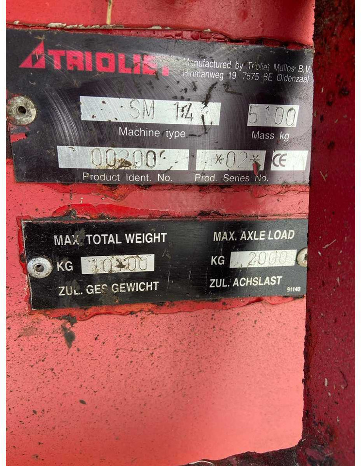 饲料搅拌车 Trioliet SM14：图8