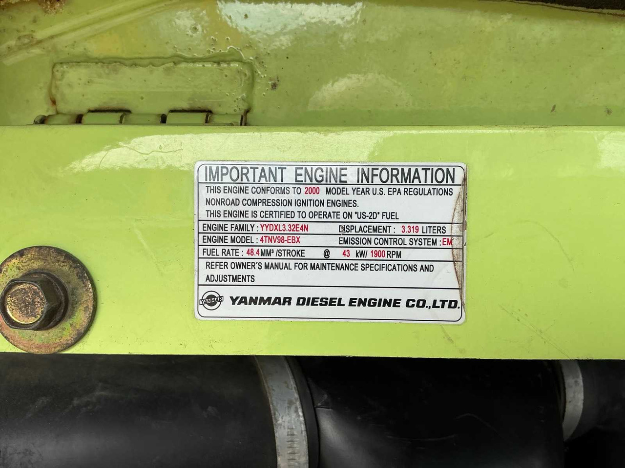 Yanmar BT-3 - 履带式挖掘机:图3 Yanmar BT-3 - 履带式挖掘机:图3