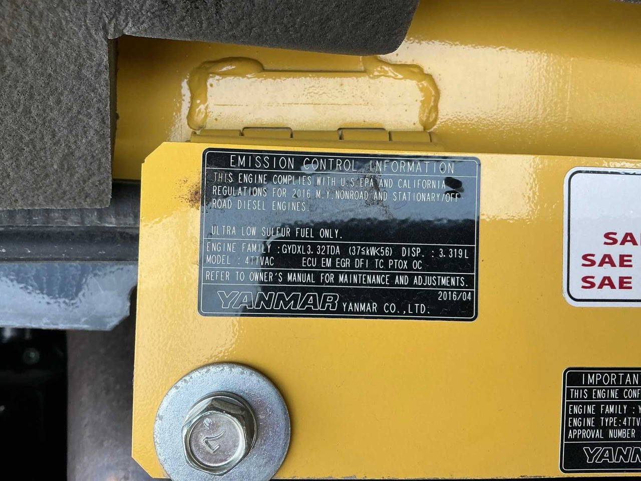 履带式挖掘机 Yanmar SV100-2A:图32 履带式挖掘机 Yanmar SV100-2A:图32