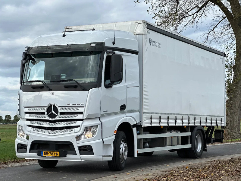 Mercedes-Benz Actros ACTROS 1843L 2022. 183432km Schuifzeil met Laadklep 2000kg - 侧帘卡车:图1 Mercedes-Benz Actros ACTROS 1843L 2022. 183432km Schuifzeil met Laadklep 2000kg - 侧帘卡车:图1