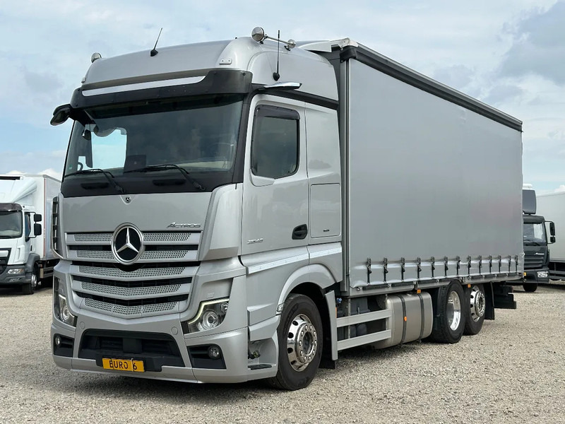 Mercedes-Benz Actros ACTROS 2545LL 2020. Als in nieuwstaat!! - 侧帘卡车:图1 Mercedes-Benz Actros ACTROS 2545LL 2020. Als in nieuwstaat!! - 侧帘卡车:图1