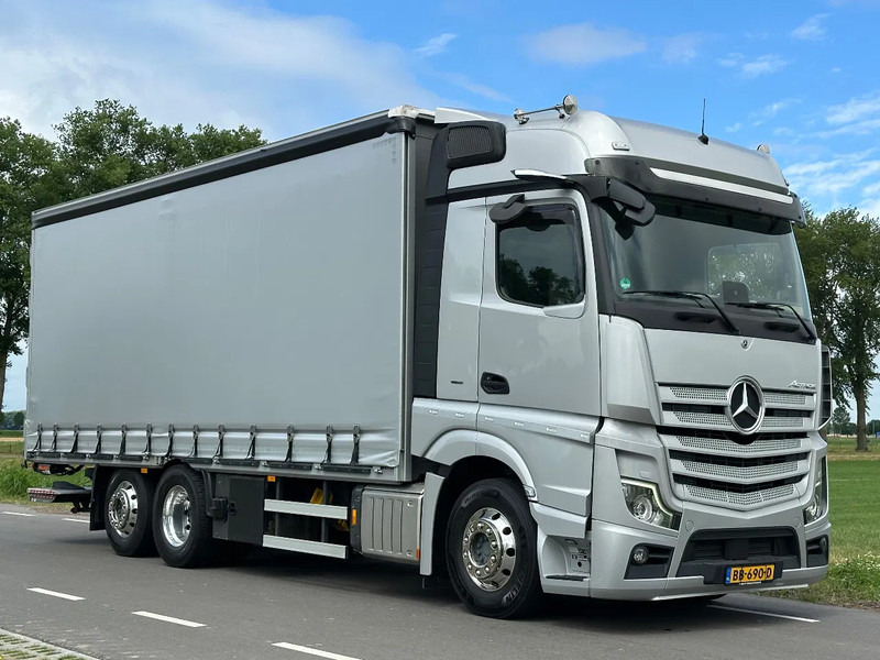Mercedes-Benz Actros ACTROS 2545LL EURO6. 2021. Schuifzeil Bakwagen met Laadklep. - 侧帘卡车:图5 Mercedes-Benz Actros ACTROS 2545LL EURO6. 2021. Schuifzeil Bakwagen met Laadklep. - 侧帘卡车:图5