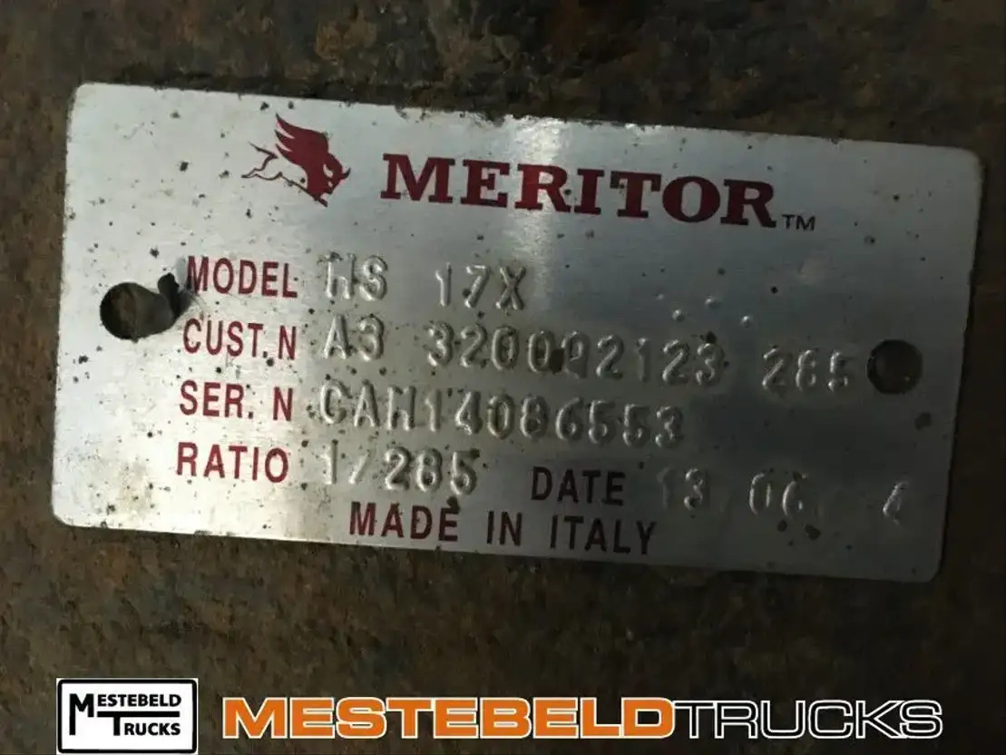 Iveco Differentieel 17X 2,85-1 - 后轴 适用于 卡车:图3 Iveco Differentieel 17X 2,85-1 - 后轴 适用于 卡车:图3