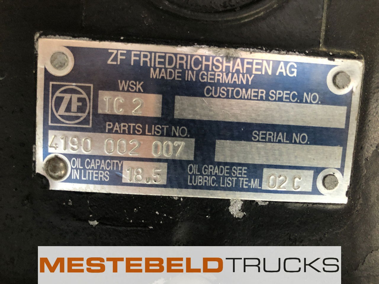 MAN WSK 440 + RE - 离合器及其零件 适用于 卡车:图5 MAN WSK 440 + RE - 离合器及其零件 适用于 卡车:图5