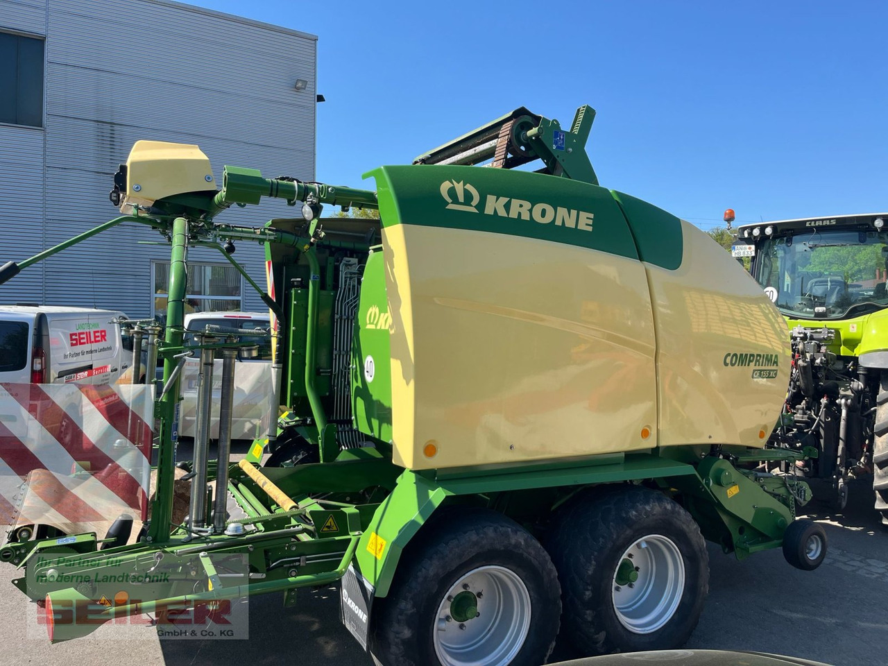 Krone Comprima CF 155 XC - 圆形打包机:图5 Krone Comprima CF 155 XC - 圆形打包机:图5