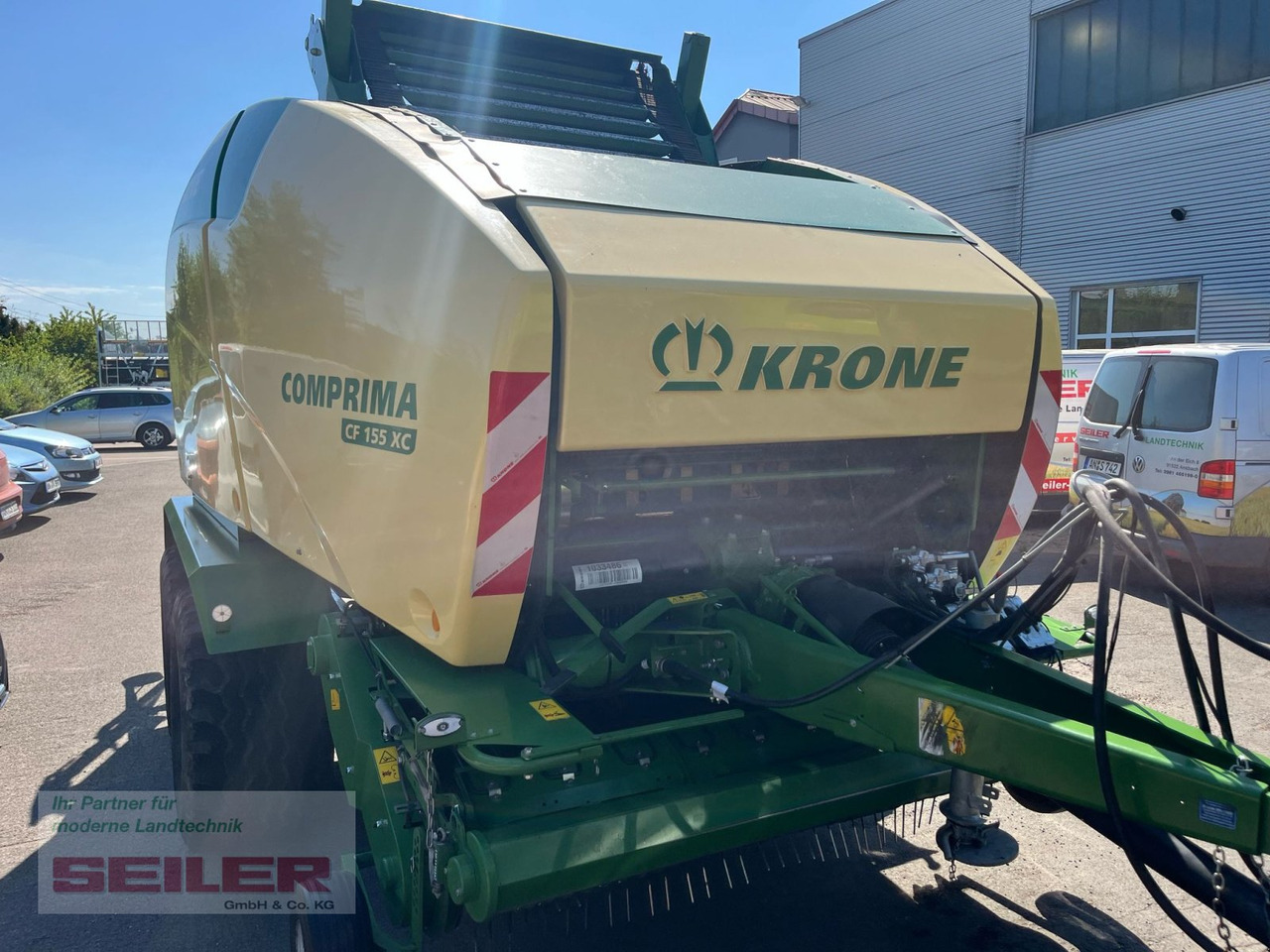 Krone Comprima CF 155 XC - 圆形打包机:图3 Krone Comprima CF 155 XC - 圆形打包机:图3