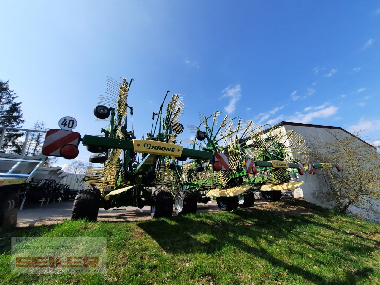 Krone Swadro TC 1250 - 翻草机/ 搂草机:图4 Krone Swadro TC 1250 - 翻草机/ 搂草机:图4