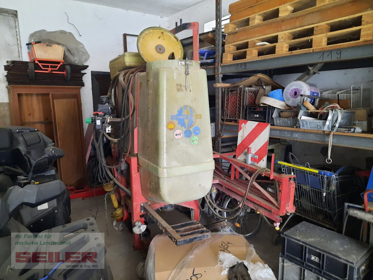 Schmotzer Supermat II 1000 Liter 12m - 拖拉机悬挂式喷雾机:图1 Schmotzer Supermat II 1000 Liter 12m - 拖拉机悬挂式喷雾机:图1