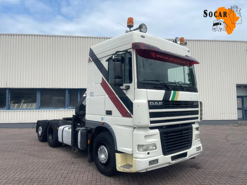 DAF XF 95.380 6X2 Manual-Gear 15T Crane Euro 4 - 牵引车:图1 DAF XF 95.380 6X2 Manual-Gear 15T Crane Euro 4 - 牵引车:图1