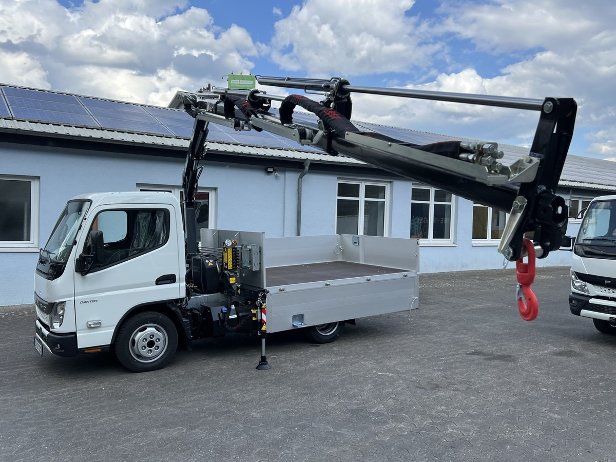 FUSO 3S15 Alu Pritsche 2.80m Ladekran Bohrgerät - 平板货车:图4 FUSO 3S15 Alu Pritsche 2.80m Ladekran Bohrgerät - 平板货车:图4