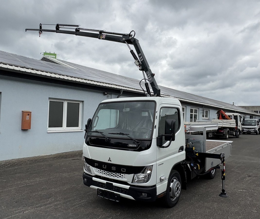 FUSO 3S15 Alu Pritsche 2.80m Ladekran Funk! sofort ve - 起重车:图1 FUSO 3S15 Alu Pritsche 2.80m Ladekran Funk! sofort ve - 起重车:图1