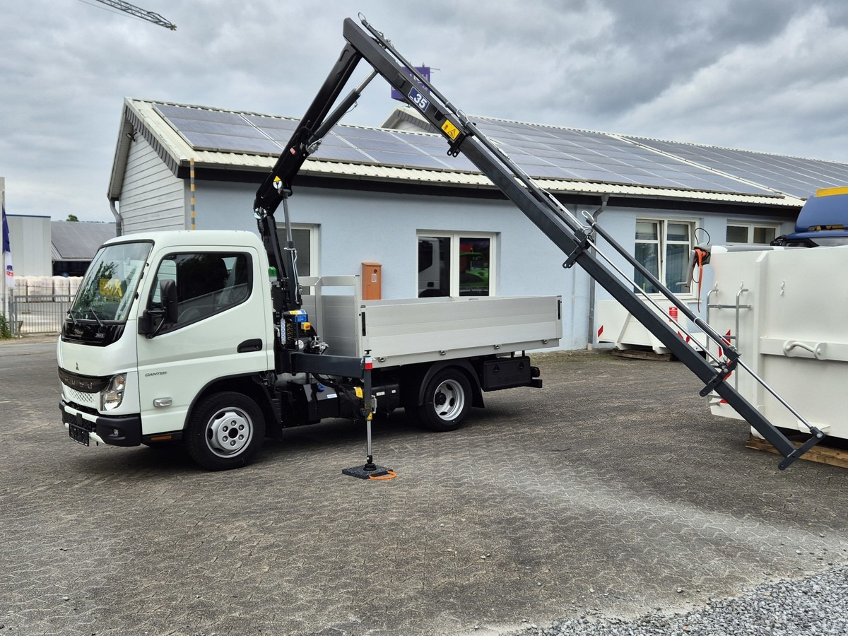 FUSO 3S15 Alu Pritsche 2.80m Ladekran - 平板货车:图1 FUSO 3S15 Alu Pritsche 2.80m Ladekran - 平板货车:图1