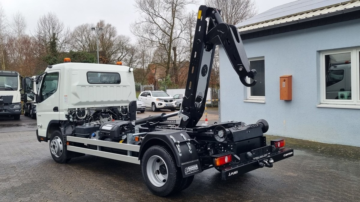 FUSO Canter FUSO 9C18 Duonic City Abrollkipper - 吊钩升降车:图1 FUSO Canter FUSO 9C18 Duonic City Abrollkipper - 吊钩升降车:图1