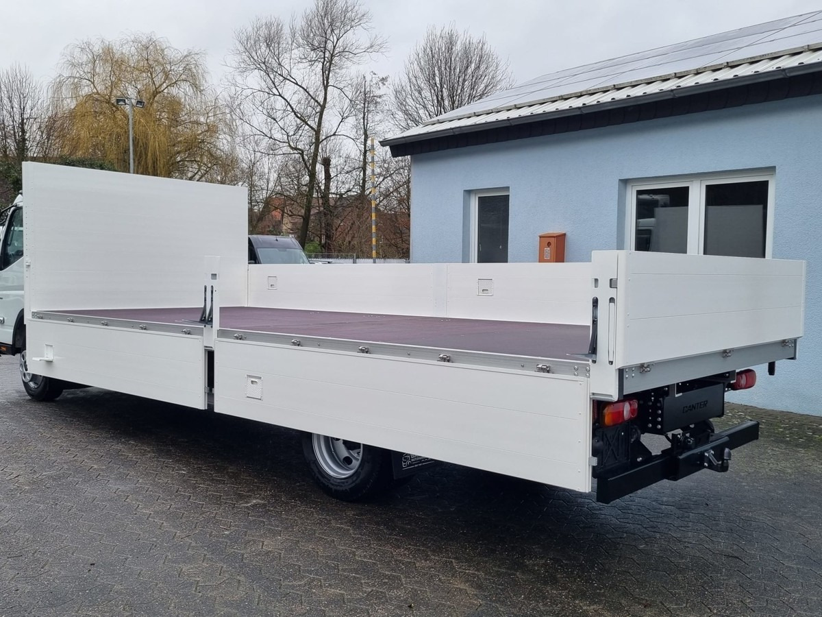 FUSO FUSO 9C18 Canter Alu Pritsche 6.1m NL 4000kg! - 平板货车:图3 FUSO FUSO 9C18 Canter Alu Pritsche 6.1m NL 4000kg! - 平板货车:图3