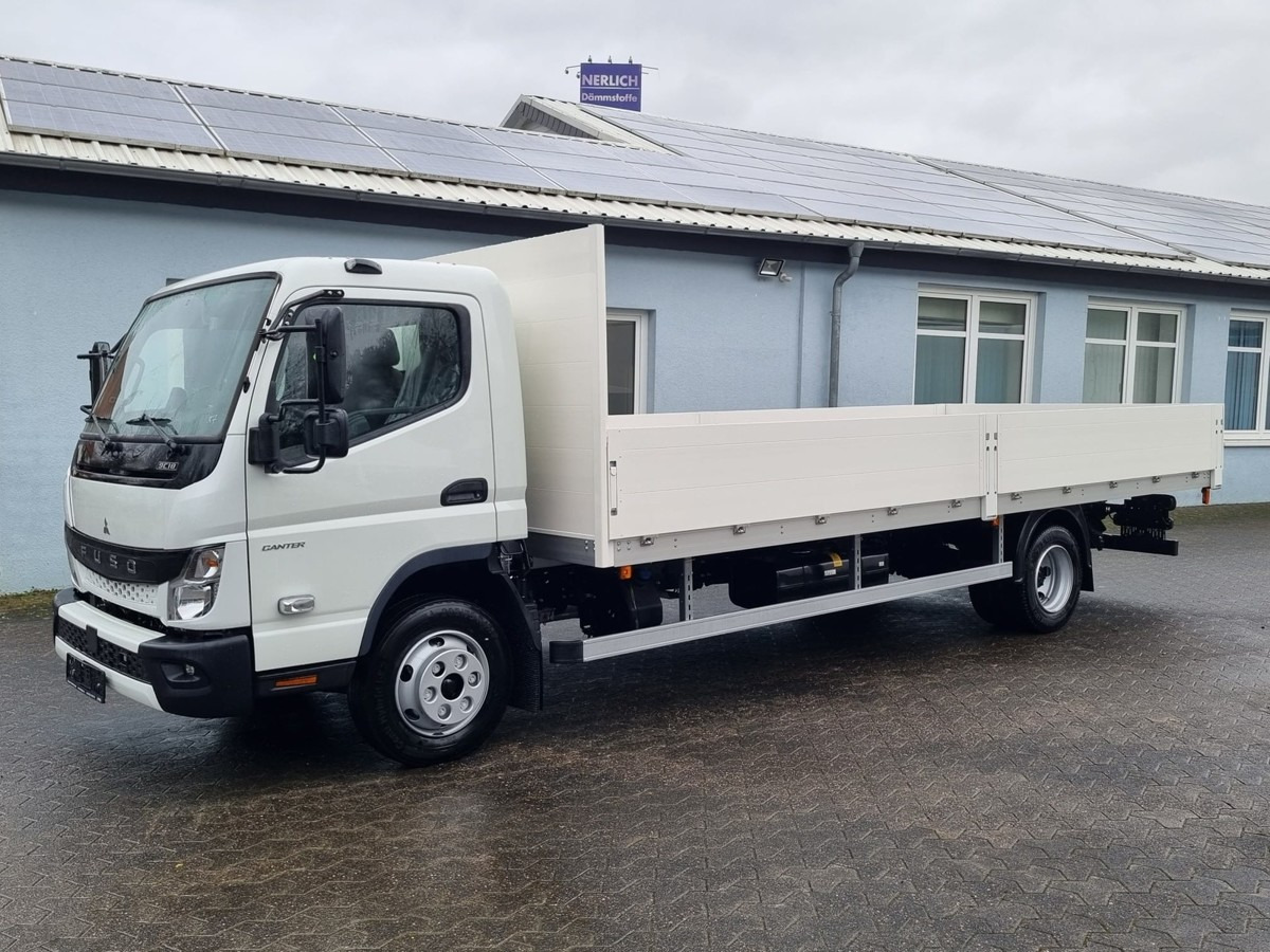 FUSO FUSO 9C18 Canter Alu Pritsche 6.1m NL 4000kg! - 平板货车:图2 FUSO FUSO 9C18 Canter Alu Pritsche 6.1m NL 4000kg! - 平板货车:图2