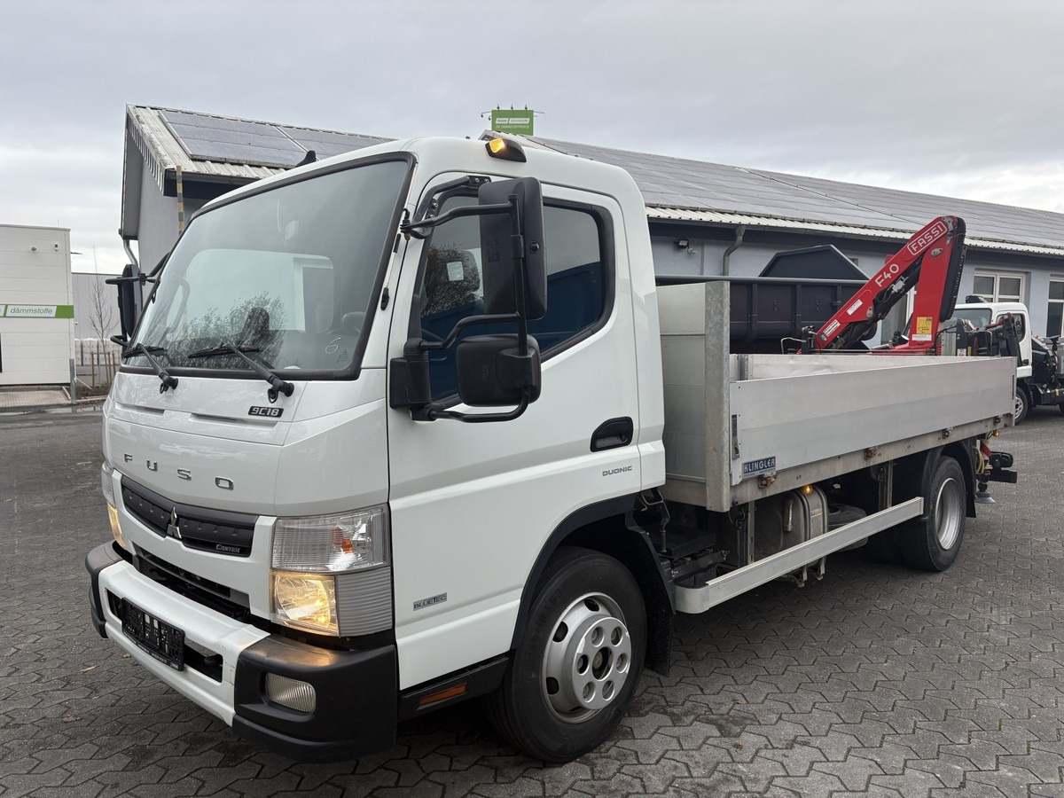 FUSO FUSO 9C18 Canter Pritsche 3.8m Kran 2x hydr. - 平板货车:图3 FUSO FUSO 9C18 Canter Pritsche 3.8m Kran 2x hydr. - 平板货车:图3