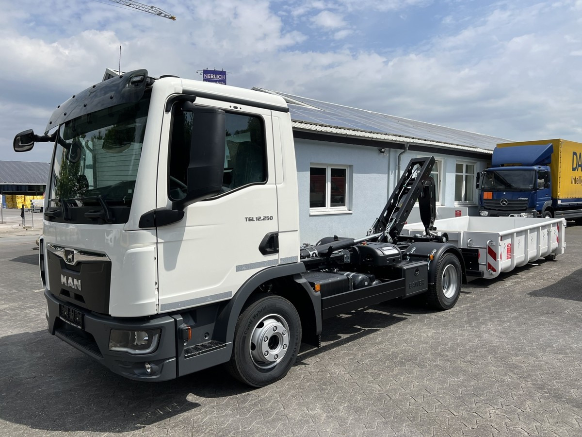 MAN TGL 12.250 BL NEU City Abrollkipper PowerMatic s - 吊钩升降车:图1 MAN TGL 12.250 BL NEU City Abrollkipper PowerMatic s - 吊钩升降车:图1