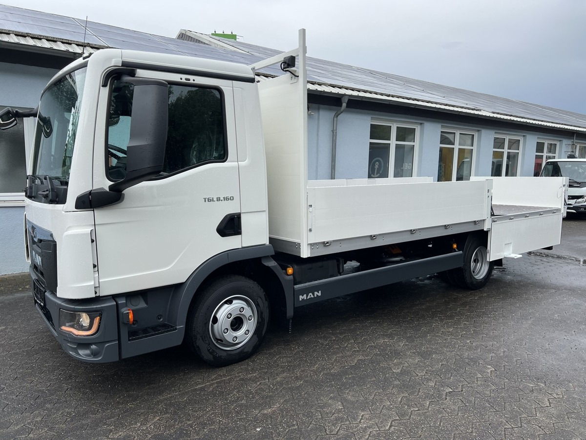 MAN TGL 8.160 BL NEU Alu Pritsche 5.5m - 平板货车:图3 MAN TGL 8.160 BL NEU Alu Pritsche 5.5m - 平板货车:图3