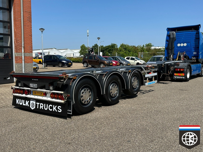 D-Tec FLEXITRAILER LIFT AXLE - DISKBRAKES - 20/30/40/45 HC - CONCOURSTAAT - 集装箱运输车/ 可拆卸车身的半拖车:图1 D-Tec FLEXITRAILER LIFT AXLE - DISKBRAKES - 20/30/40/45 HC - CONCOURSTAAT - 集装箱运输车/ 可拆卸车身的半拖车:图1