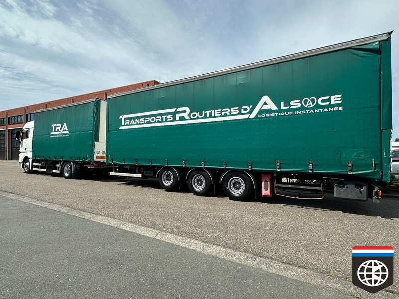 MAN TGX 18 440 NIGHT A/C - RETARDER - COMBI FREUHAUF - 侧帘卡车:图3 MAN TGX 18 440 NIGHT A/C - RETARDER - COMBI FREUHAUF - 侧帘卡车:图3