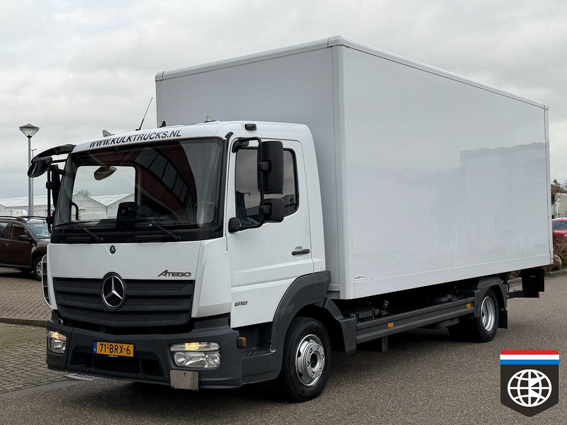 Mercedes-Benz ATEGO 818 TAIL LIFT / TACHO 2 / GOOD TYRES - 厢式卡车:图2 Mercedes-Benz ATEGO 818 TAIL LIFT / TACHO 2 / GOOD TYRES - 厢式卡车:图2