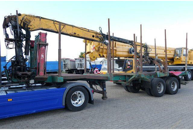 DIEBOLT Teleskop., Holzladekran, 2-Achser, BPW - 木材运输半挂车:图3 DIEBOLT Teleskop., Holzladekran, 2-Achser, BPW - 木材运输半挂车:图3