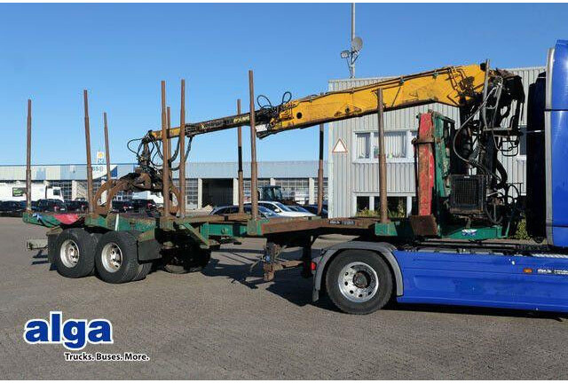 DIEBOLT Teleskop., Holzladekran, 2-Achser, BPW - 木材运输半挂车:图1 DIEBOLT Teleskop., Holzladekran, 2-Achser, BPW - 木材运输半挂车:图1